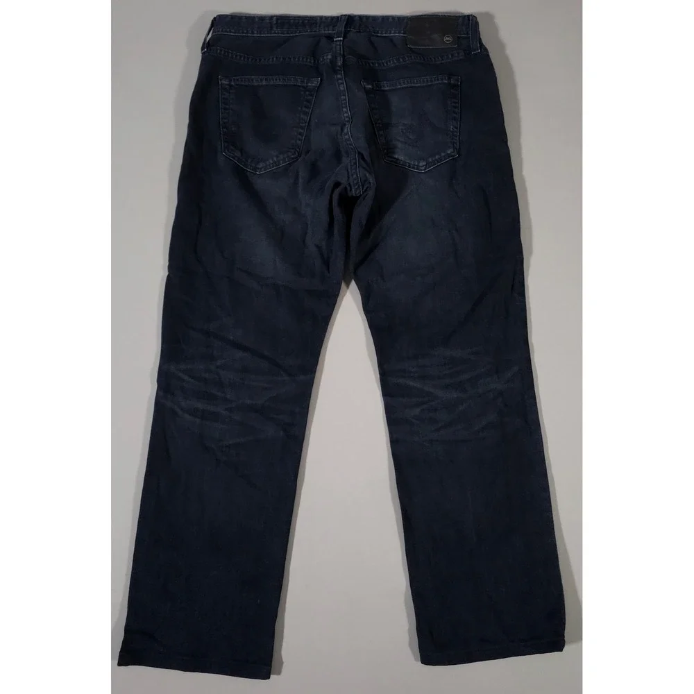 AG Adriano Goldschmied The Graduate Mens 32R Indigo‎ Tailored Leg Jeans 1174DAS